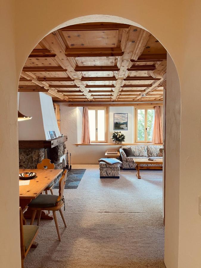 Ferienwohnung Chesa Coronella La Punt-Chamues-ch Exterior foto